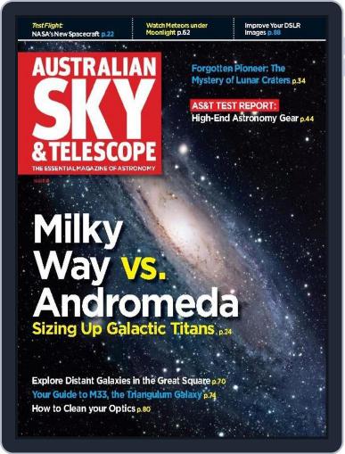 Australian Sky & Telescope October 14th, 2014 Digital Back Issue Cover