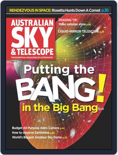 Australian Sky & Telescope July 16th, 2014 Digital Back Issue Cover