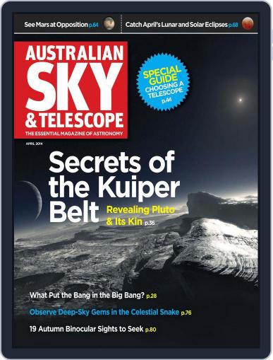 Australian Sky & Telescope March 10th, 2014 Digital Back Issue Cover