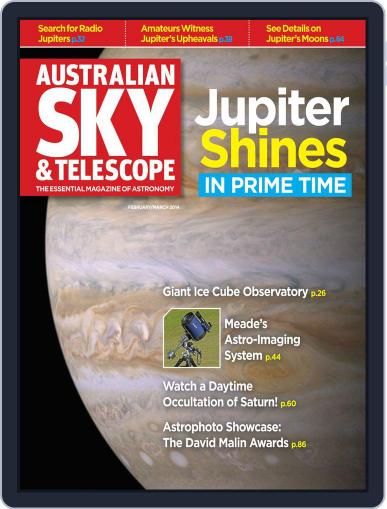 Australian Sky & Telescope January 16th, 2014 Digital Back Issue Cover