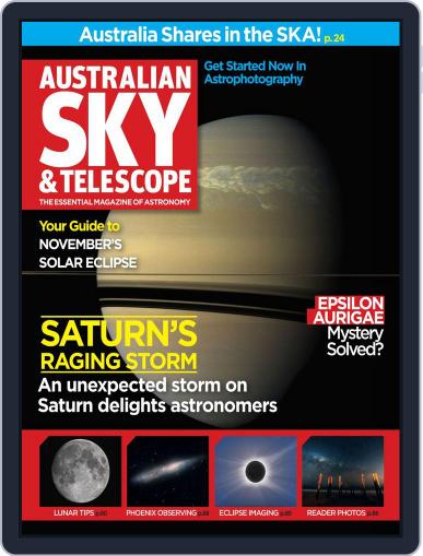 Australian Sky & Telescope July 24th, 2012 Digital Back Issue Cover