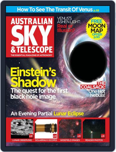 Australian Sky & Telescope April 17th, 2012 Digital Back Issue Cover