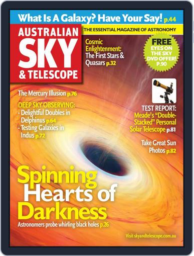 Australian Sky & Telescope March 8th, 2012 Digital Back Issue Cover