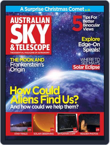 Australian Sky & Telescope March 6th, 2012 Digital Back Issue Cover