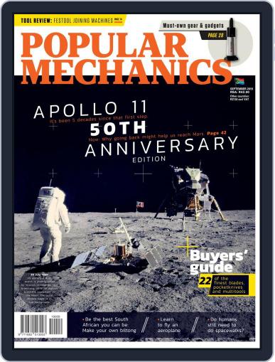 Popular Mechanics South Africa September 1st, 2019 Digital Back Issue Cover