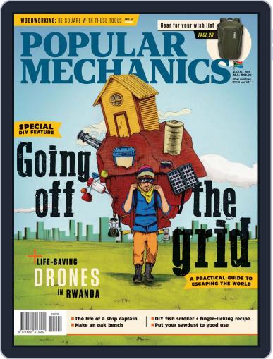 Popular Mechanics South Africa August 1st, 2019 Digital Back Issue Cover