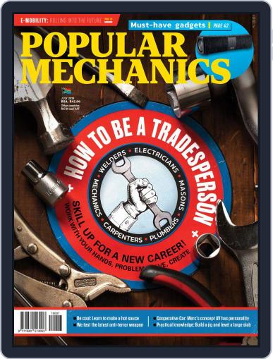 Popular Mechanics South Africa July 1st, 2019 Digital Back Issue Cover