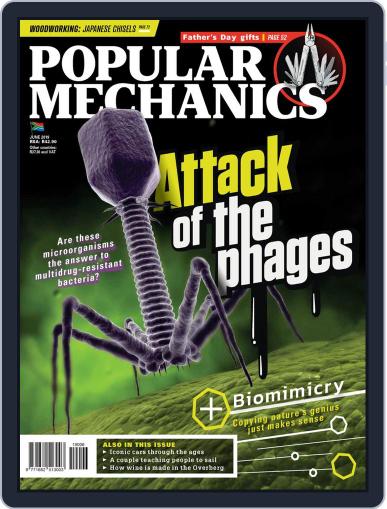 Popular Mechanics South Africa June 1st, 2019 Digital Back Issue Cover
