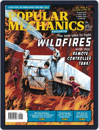 Popular Mechanics South Africa January 1st, 2019 Digital Back Issue Cover