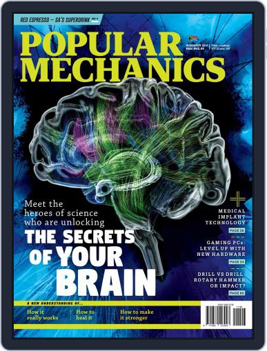 Popular Mechanics South Africa November 1st, 2018 Digital Back Issue Cover