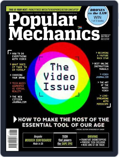 Popular Mechanics South Africa November 1st, 2017 Digital Back Issue Cover