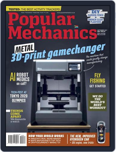 Popular Mechanics South Africa September 1st, 2017 Digital Back Issue Cover