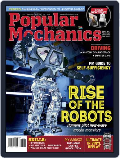 Popular Mechanics South Africa March 1st, 2017 Digital Back Issue Cover
