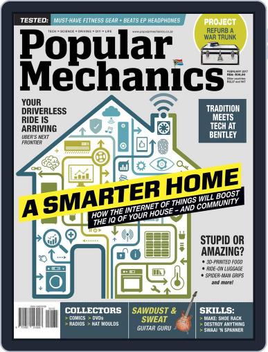 Popular Mechanics South Africa February 1st, 2017 Digital Back Issue Cover