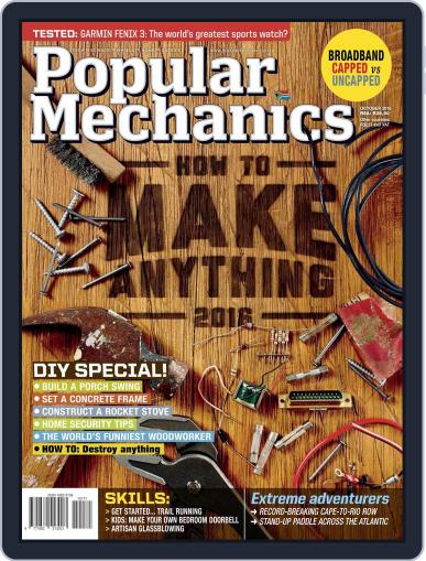Popular Mechanics South Africa October 1st, 2016 Digital Back Issue Cover