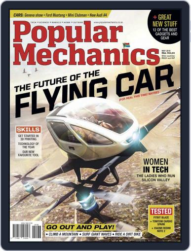 Popular Mechanics South Africa April 25th, 2016 Digital Back Issue Cover