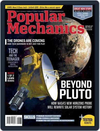 Popular Mechanics South Africa February 1st, 2016 Digital Back Issue Cover