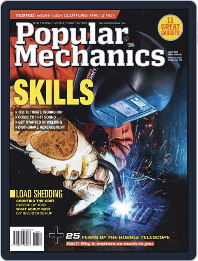 Popular Mechanics South Africa July 1st, 2015 Digital Back Issue Cover