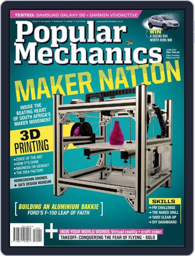 Popular Mechanics South Africa June 1st, 2015 Digital Back Issue Cover