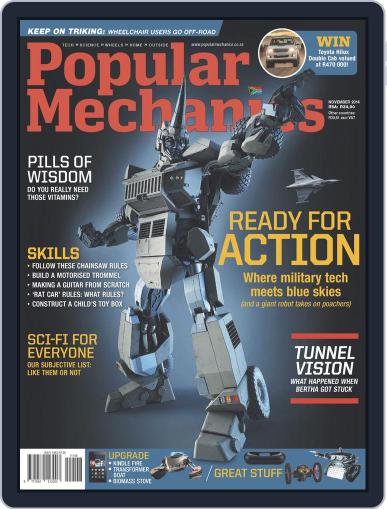 Popular Mechanics South Africa October 19th, 2014 Digital Back Issue Cover