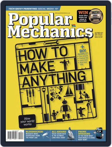 Popular Mechanics South Africa September 21st, 2014 Digital Back Issue Cover