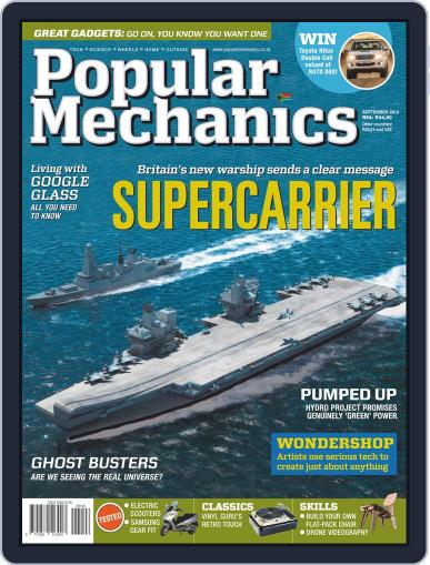 Popular Mechanics South Africa August 17th, 2014 Digital Back Issue Cover