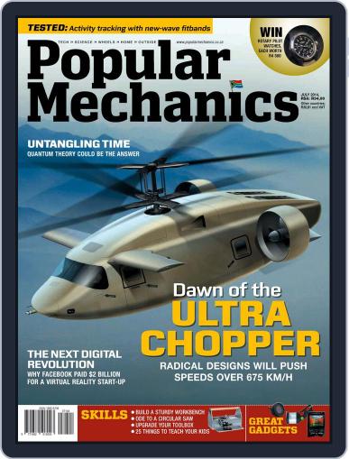 Popular Mechanics South Africa June 22nd, 2014 Digital Back Issue Cover