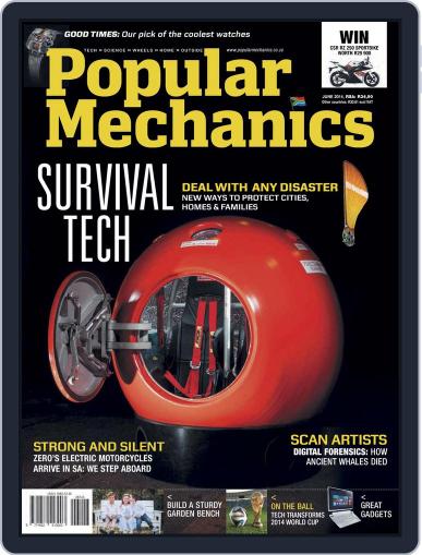 Popular Mechanics South Africa May 25th, 2014 Digital Back Issue Cover