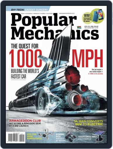 Popular Mechanics South Africa March 23rd, 2014 Digital Back Issue Cover