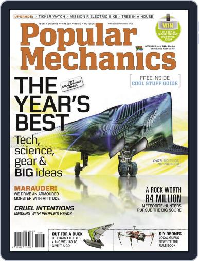 Popular Mechanics South Africa November 14th, 2013 Digital Back Issue Cover