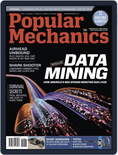 Popular Mechanics South Africa October 17th, 2013 Digital Back Issue Cover