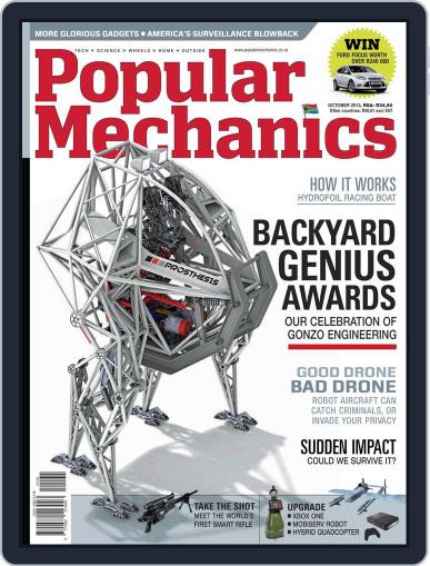 Popular Mechanics South Africa September 19th, 2013 Digital Back Issue Cover