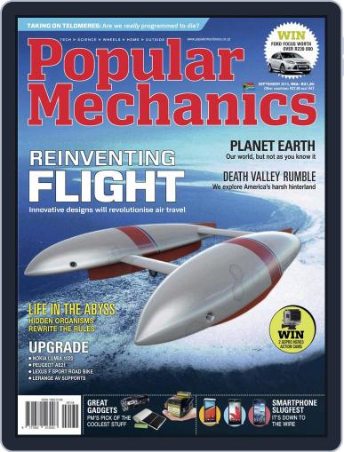 Popular Mechanics South Africa August 15th, 2013 Digital Back Issue Cover