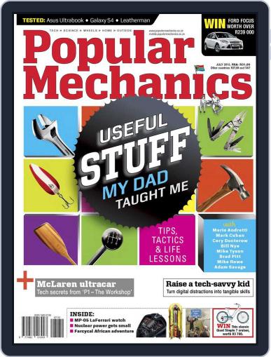 Popular Mechanics South Africa June 20th, 2013 Digital Back Issue Cover