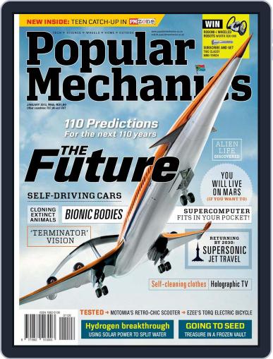 Popular Mechanics South Africa December 13th, 2012 Digital Back Issue Cover