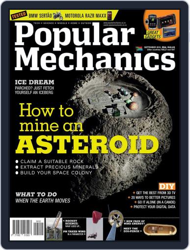 Popular Mechanics South Africa August 16th, 2012 Digital Back Issue Cover