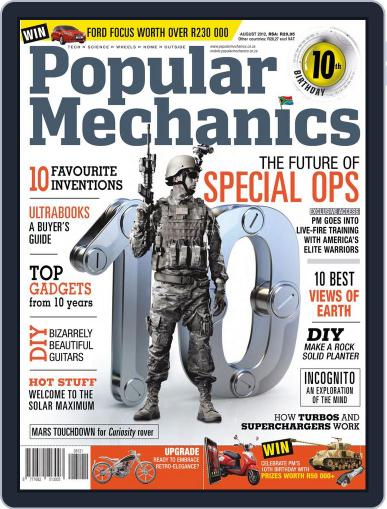 Popular Mechanics South Africa July 19th, 2012 Digital Back Issue Cover