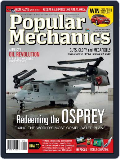 Popular Mechanics South Africa June 21st, 2012 Digital Back Issue Cover