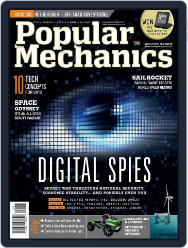 Popular Mechanics South Africa January 20th, 2012 Digital Back Issue Cover