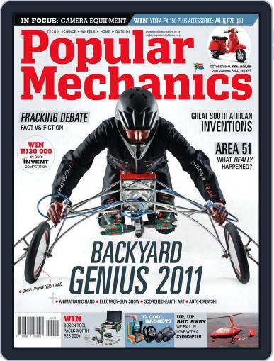 Popular Mechanics South Africa September 20th, 2011 Digital Back Issue Cover
