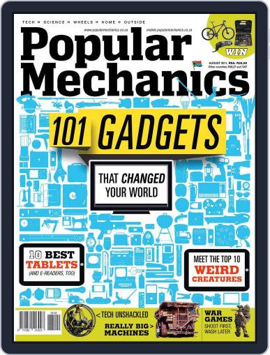 Popular Mechanics South Africa August 1st, 2011 Digital Back Issue Cover