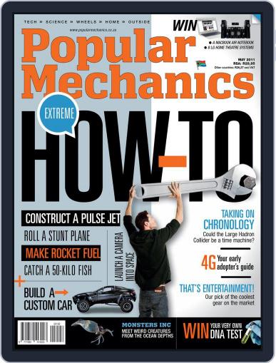 Popular Mechanics South Africa April 18th, 2011 Digital Back Issue Cover
