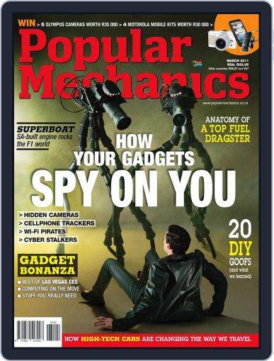 Popular Mechanics South Africa February 18th, 2011 Digital Back Issue Cover