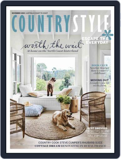 Country Style November 1st, 2019 Digital Back Issue Cover