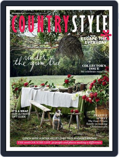 Country Style December 1st, 2018 Digital Back Issue Cover
