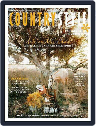 Country Style November 1st, 2018 Digital Back Issue Cover