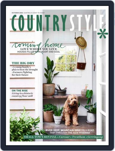 Country Style October 1st, 2018 Digital Back Issue Cover