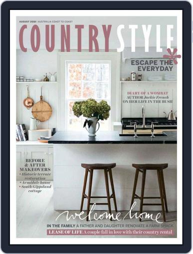 Country Style August 1st, 2018 Digital Back Issue Cover