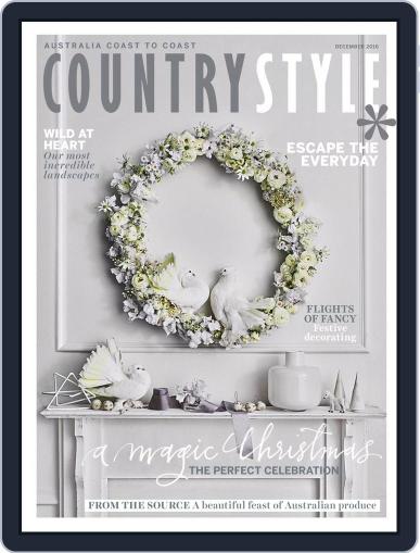 Country Style December 1st, 2016 Digital Back Issue Cover