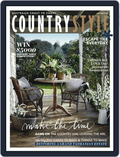 Country Style September 8th, 2015 Digital Back Issue Cover